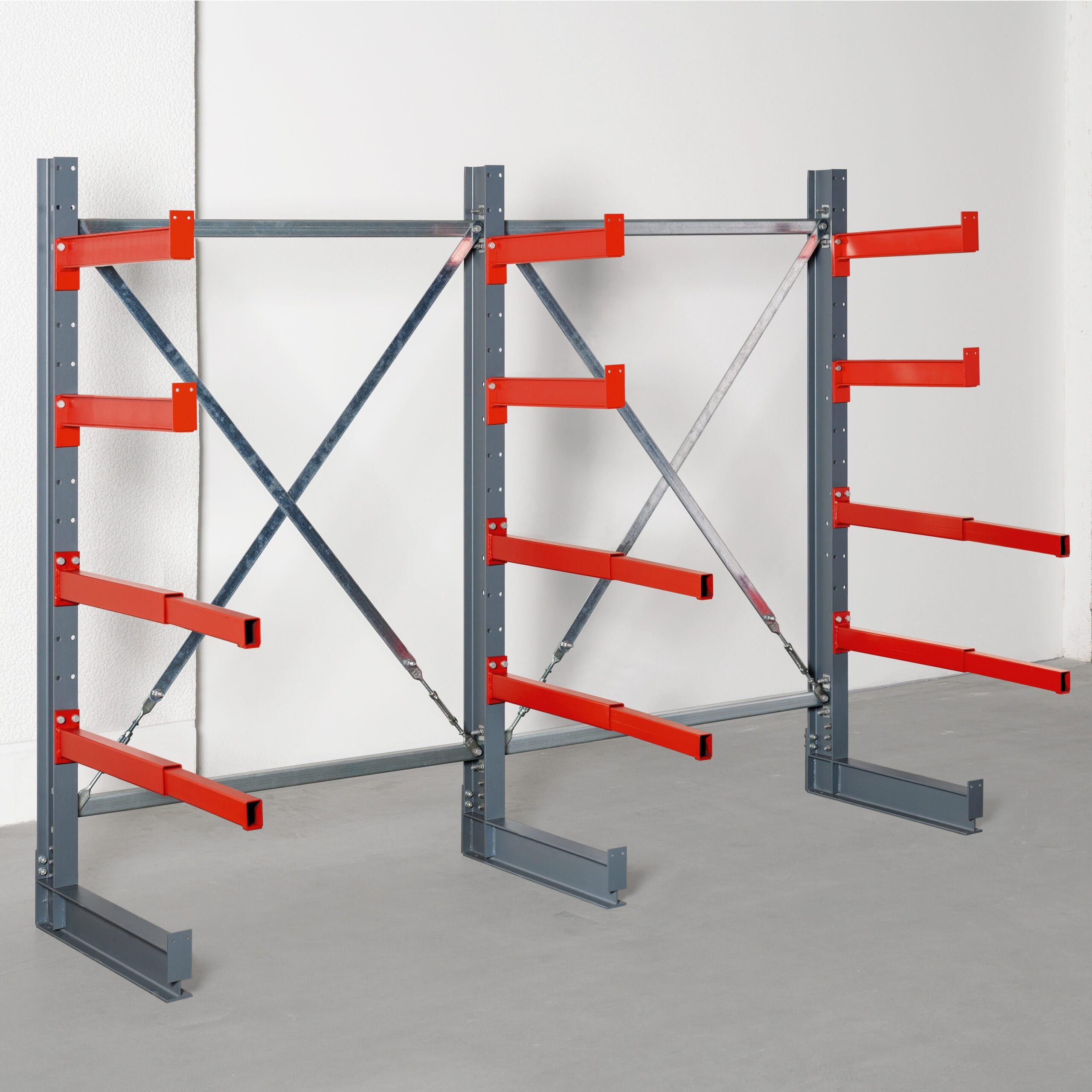 Schreinereiregale KHX 3010, Einseitige Nutzung, H: 2.000 mm, B: 1065 mm, 400 mm (1.120 kg)