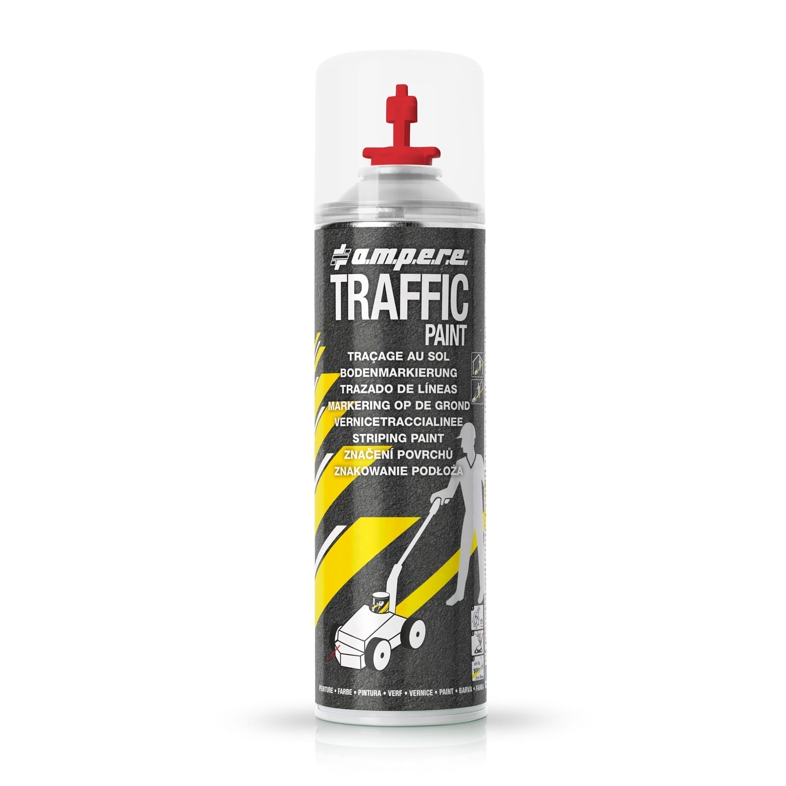 Bodenmarkierfarbe Traffic RMX9010 — Rot