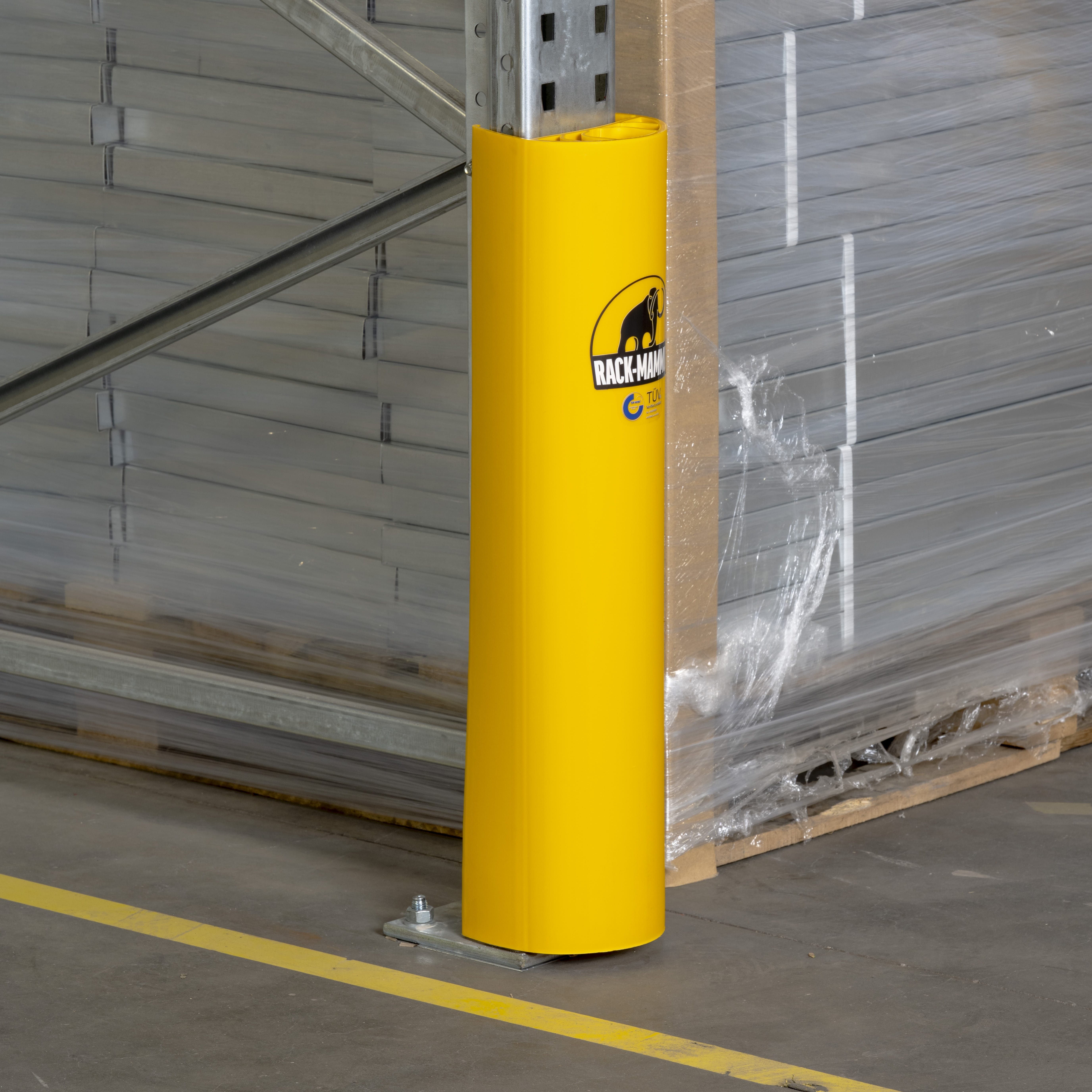 Regalstielschutz Mammut, H:600mm — M 90-109mm