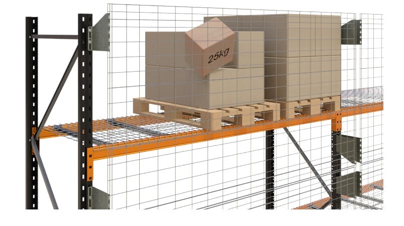 Gitterrückwand-Set PAL-Regal