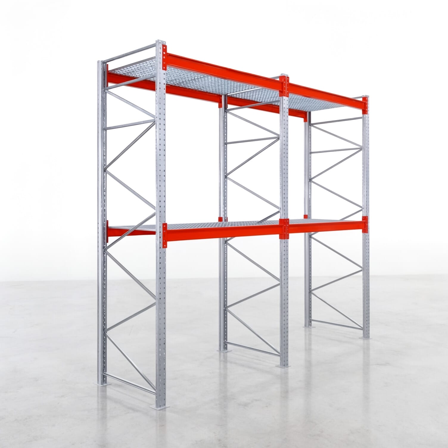 Palettenregale PRX 1000, Europalette, H: 3.600 mm, B: 3.900 mm, Palettengewicht: 750 kg, Palettenplätze: 12