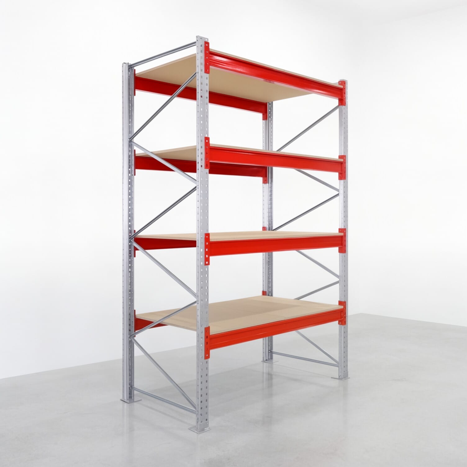 Palettenregale PRX 1000, Europalette, H: 3.100 mm, B: 2.000 mm, Palettengewicht: 1.250 kg, Palettenplätze: 10