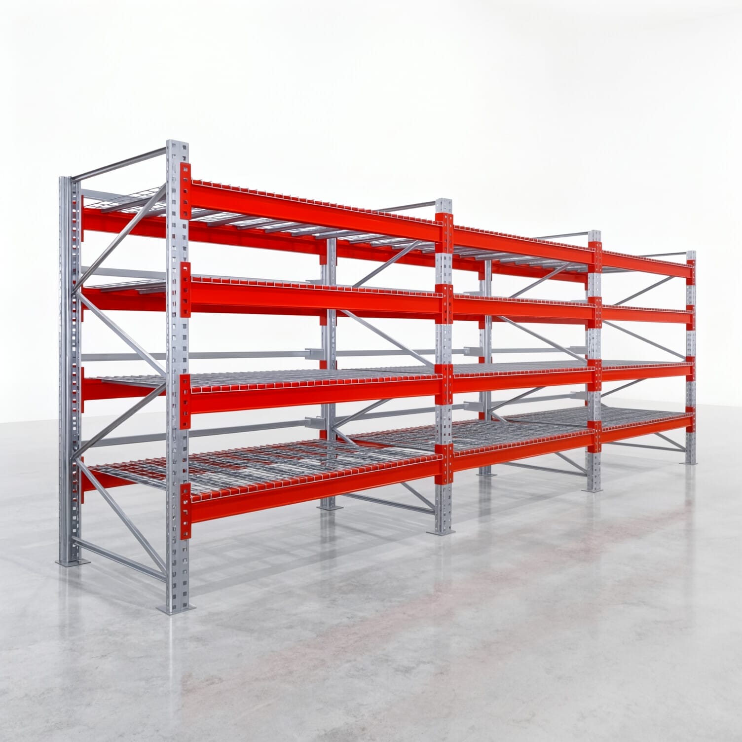 Palettenregale PRX 1000, Europalette, H: 2.100 mm, B: 5.800 mm, Palettengewicht: 750 kg, Palettenplätze: 30