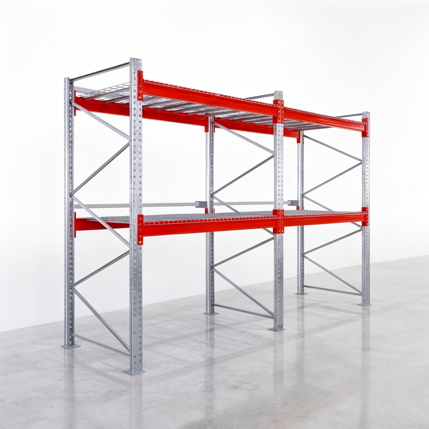 Palettenregale PRX 1000, Europalette, H: 2.600 mm, B: 3.900 mm, Palettengewicht: 750 kg, Palettenplätze: 12