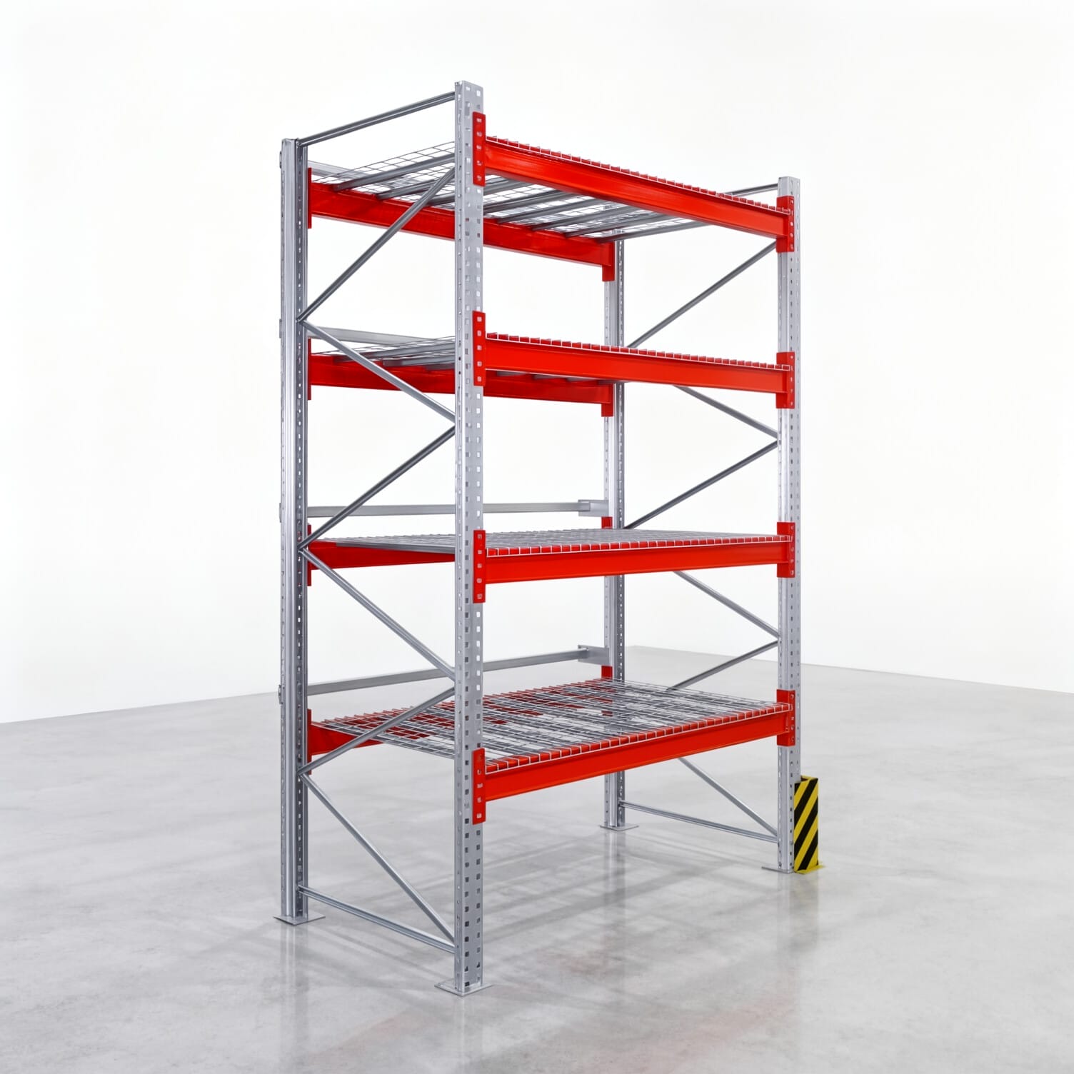 Palettenregale PRX 1000, Europalette, H: 3.100 mm, B: 2.000 mm, Palettengewicht: 750 kg, Palettenplätze: 10