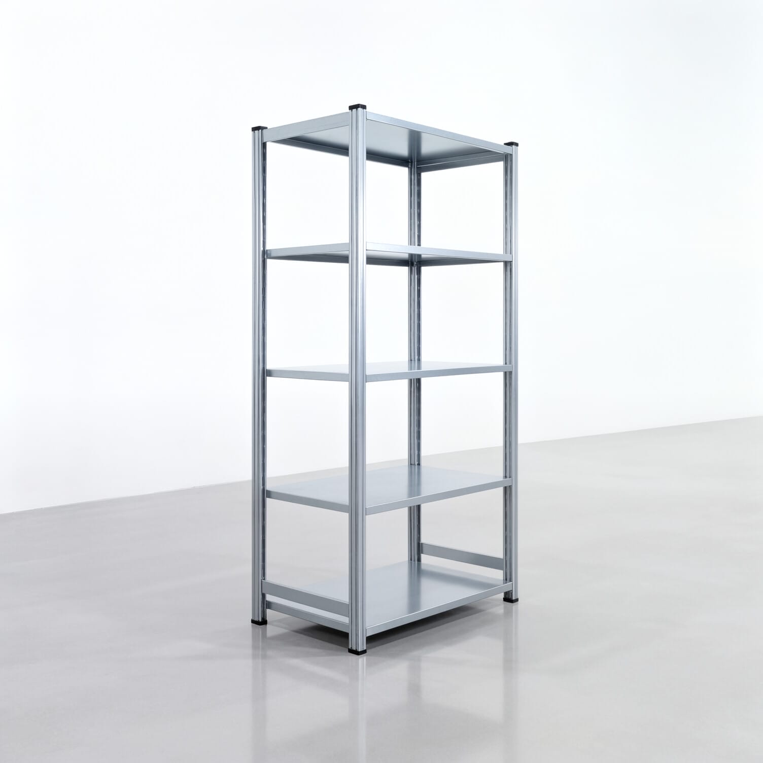 Fachbodenregal FBX 4000, H: 2.000 mm, B: 1.029 mm mm, T: 600 mm, Ebenen: 5