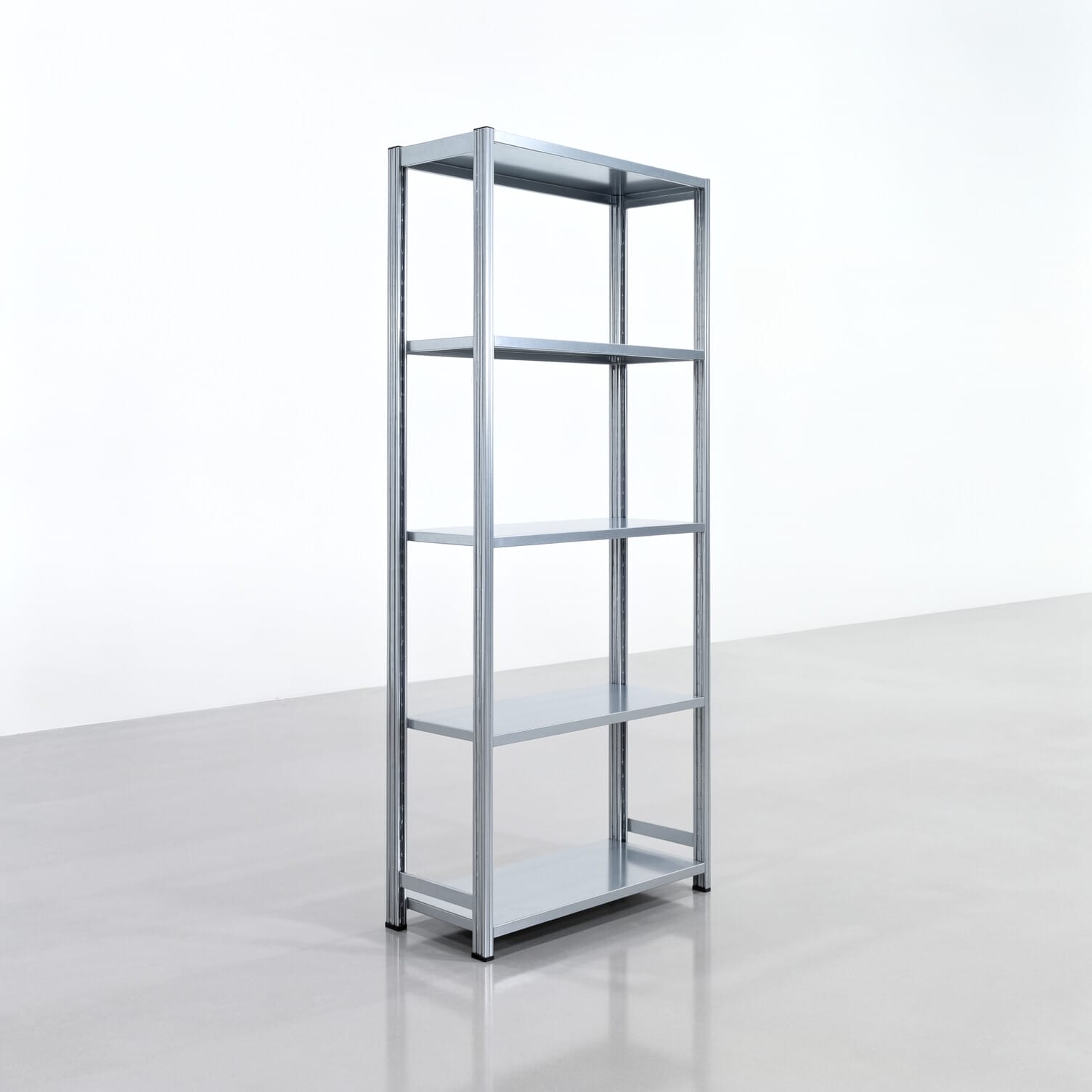 Fachbodenregal FBX 4000, H: 2.250 mm, B: 1.029 mm mm, T: 400 mm, Ebenen: 5