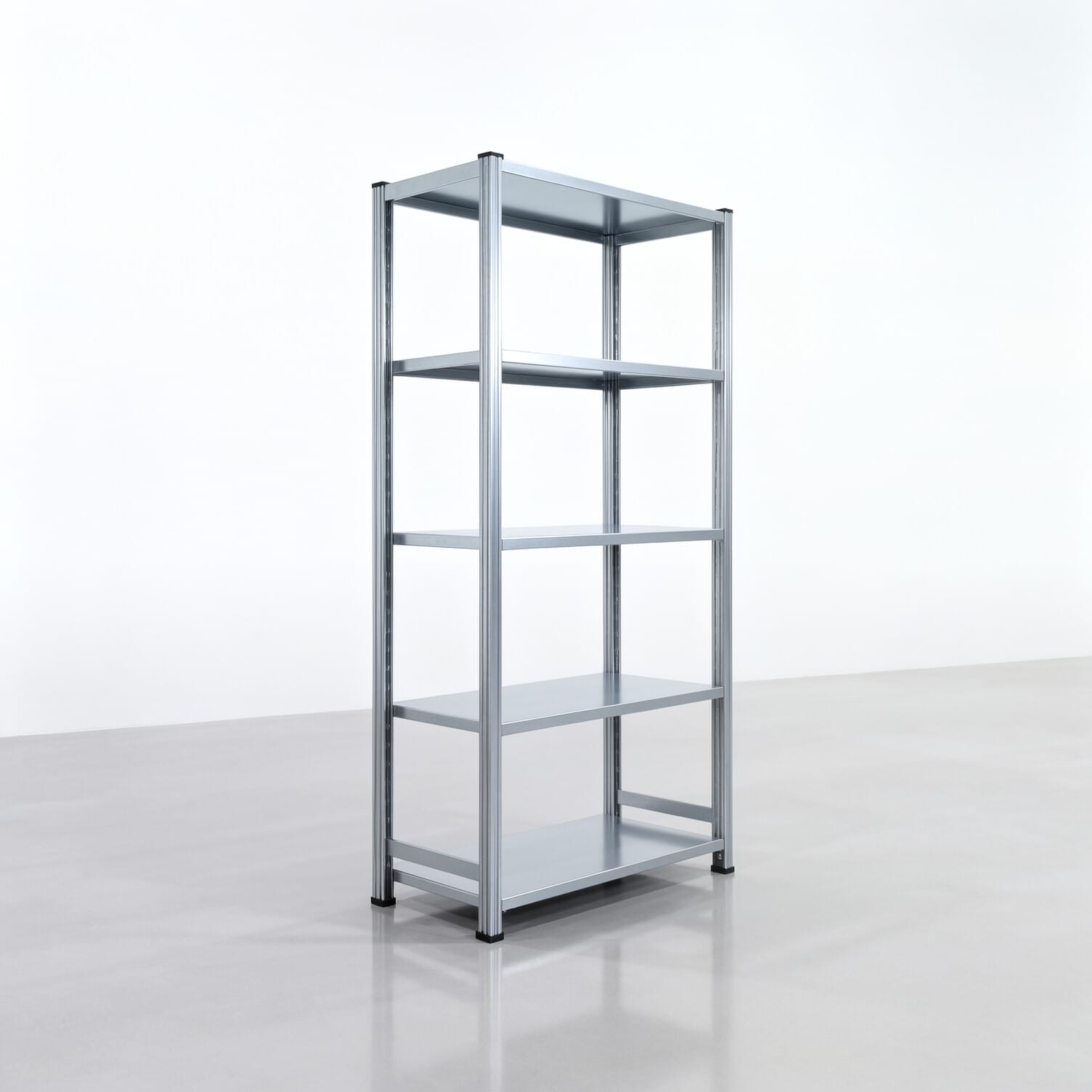 Fachbodenregal FBX 4000, H: 2.000 mm, B: 1.029 mm mm, T: 500 mm, Ebenen: 5