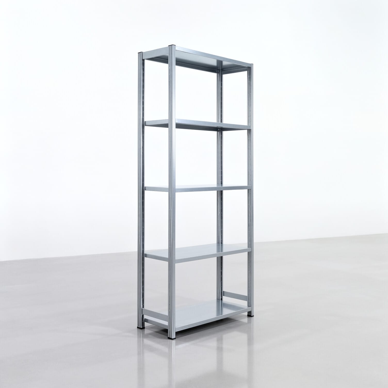 Fachbodenregal FBX 4000, H: 2.250 mm, B: 1.029 mm mm, T: 400 mm, Ebenen: 5