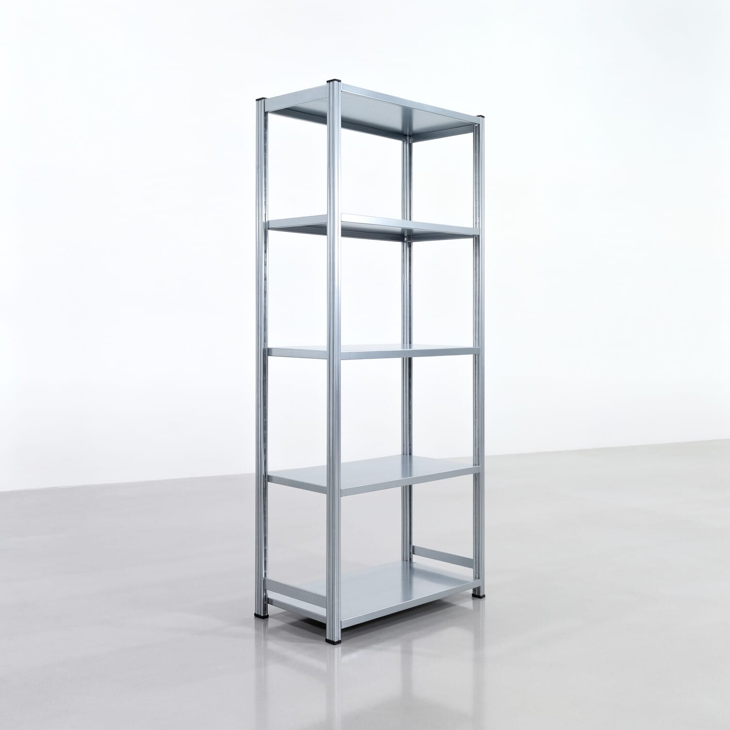 Fachbodenregal FBX 4000, H: 2.250 mm, B: 1.029 mm mm, T: 500 mm, Ebenen: 5