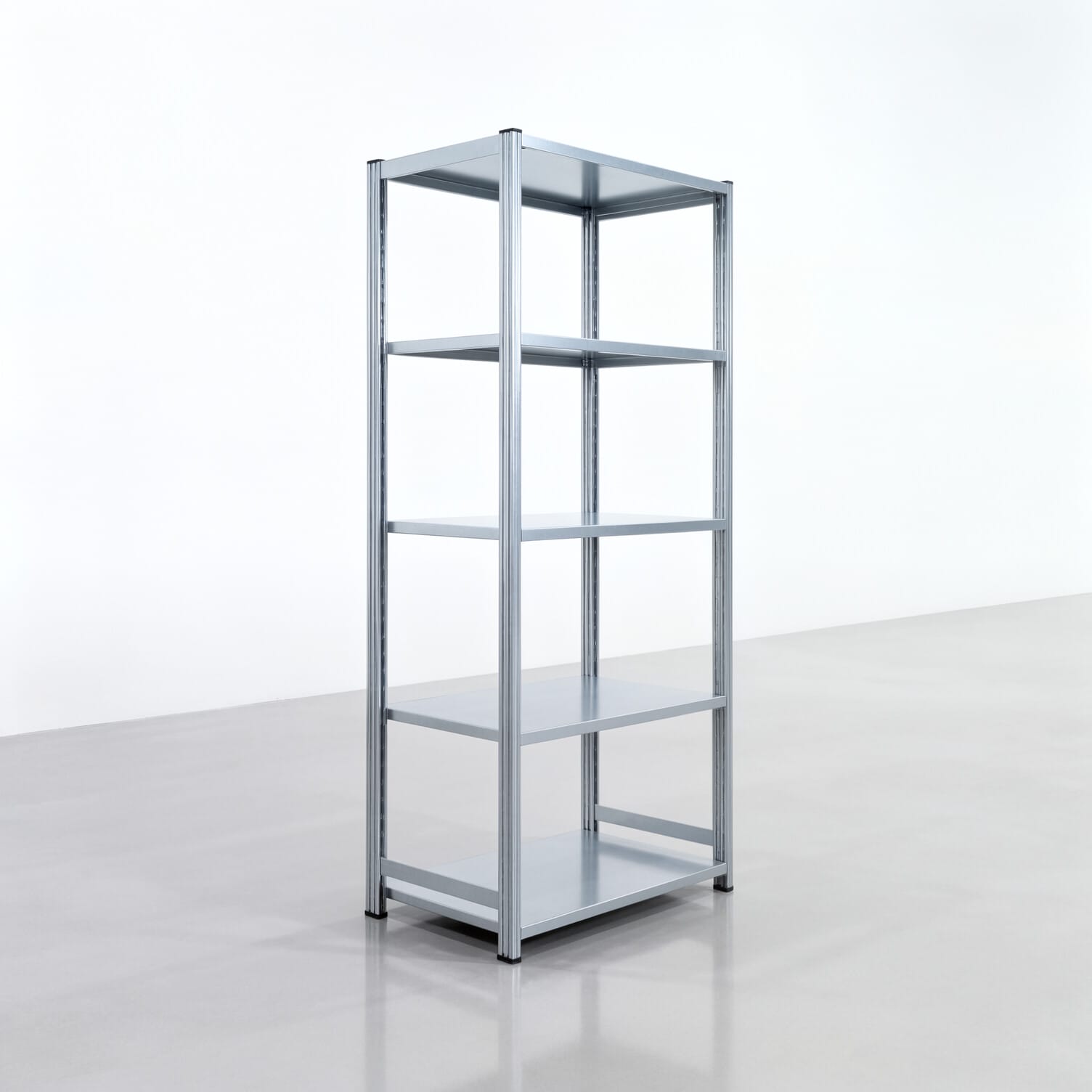 Fachbodenregal FBX 4000, H: 2.250 mm, B: 1.029 mm mm, T: 600 mm, Ebenen: 5