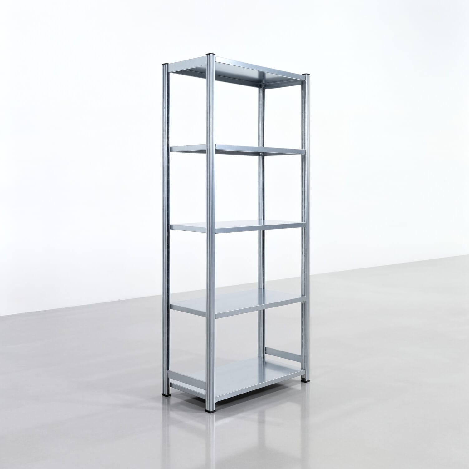 Fachbodenregal FBX 4000, H: 2.250 mm, B: 1.029 mm mm, T: 500 mm, Ebenen: 5