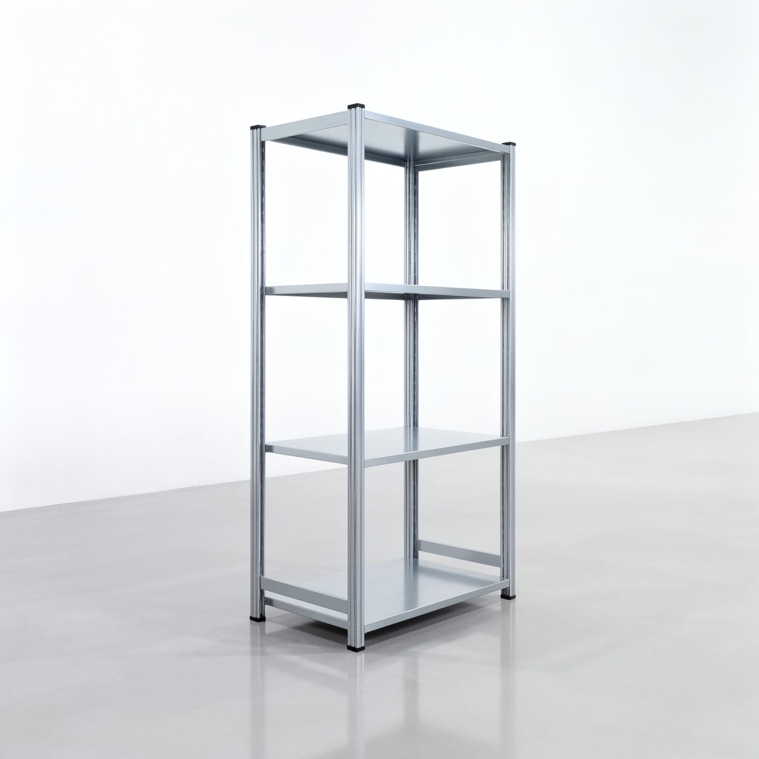 Fachbodenregal FBX 4000, H: 2.000 mm, B: 1.029 mm mm, T: 600 mm, Ebenen: 4