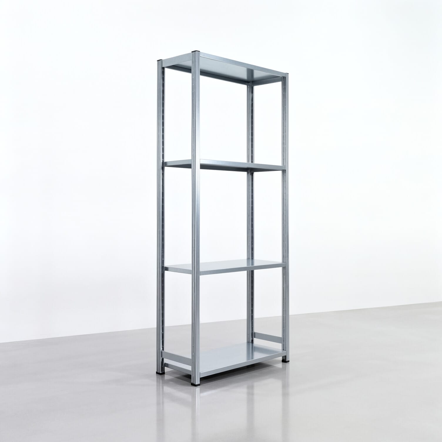 Fachbodenregal FBX 4000, H: 2.250 mm, B: 1.029 mm mm, T: 400 mm, Ebenen: 4