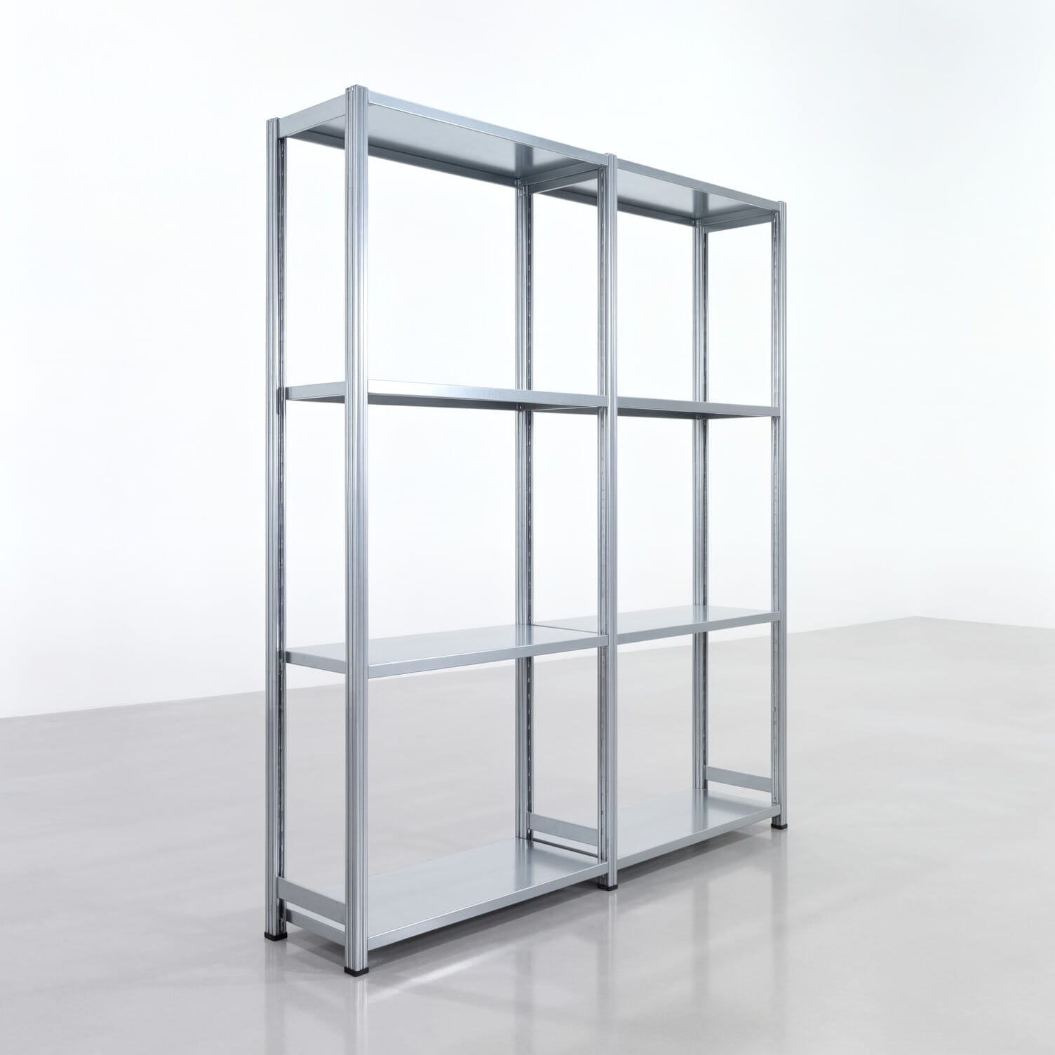 Fachbodenregal FBX 4000, H: 2.250 mm, B: 2.026 mm mm, T: 400 mm, Ebenen: 4