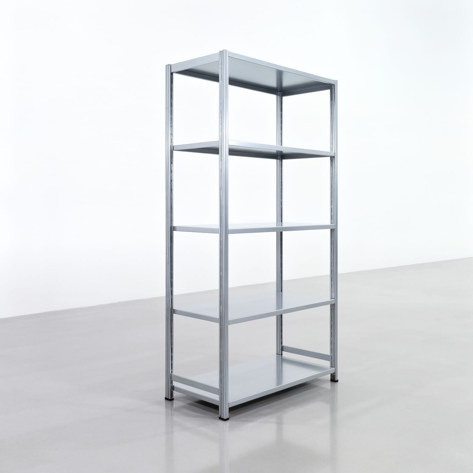 Fachbodenregal FBX 4000, H: 2.250 mm, B: 1.229 mm mm, T: 600 mm, Ebenen: 5